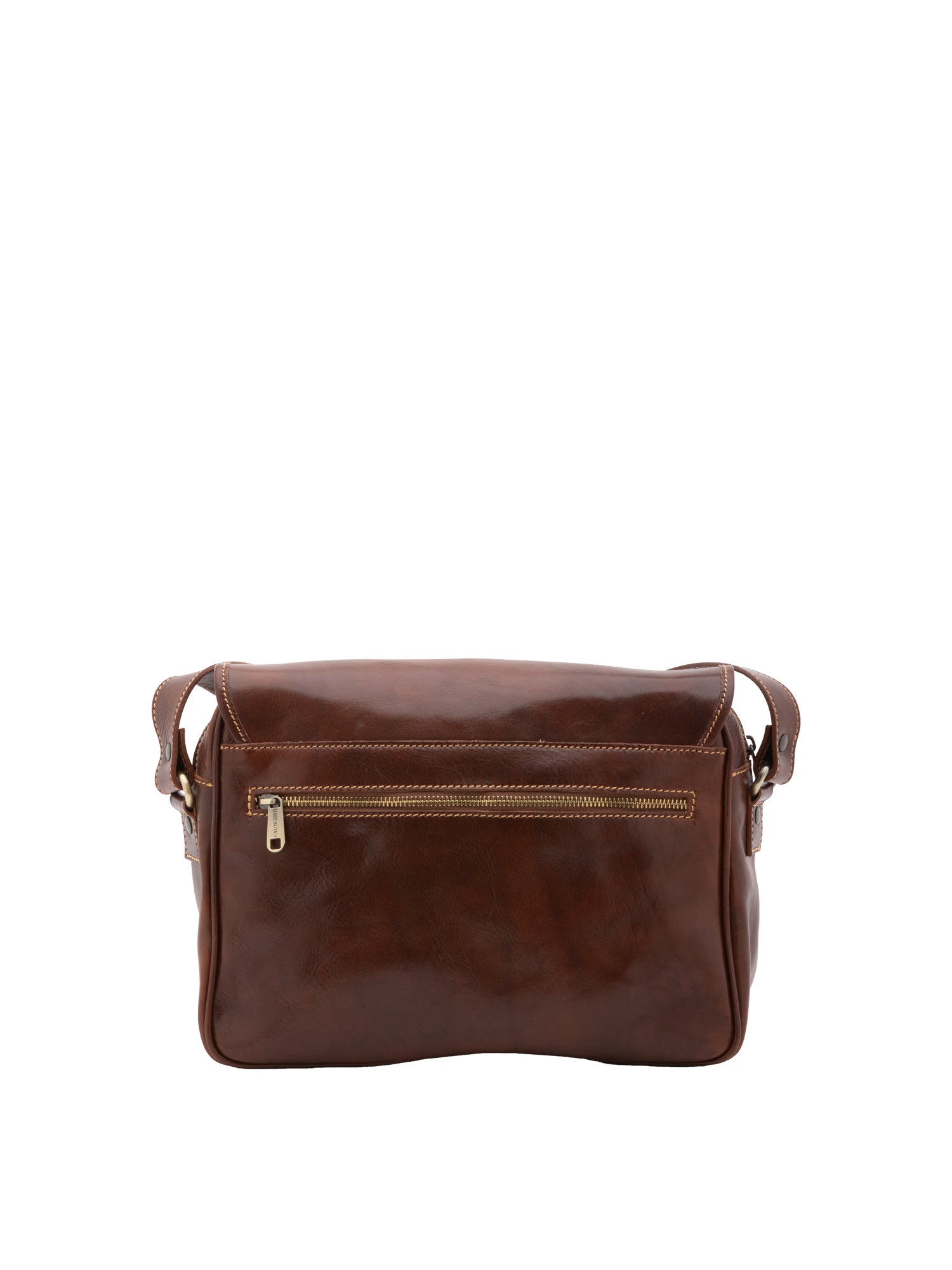 Borsa a tracolla da donna Vera pelle 5545-Marrone I Fratelli