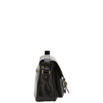 Borsa a tracolla da donna Vera pelle 5545-Nero I Fratelli
