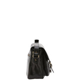 Borsa a tracolla da donna Vera pelle 5545-Nero I Fratelli