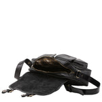 Borsa a tracolla da donna Vera pelle 5545-Nero I Fratelli