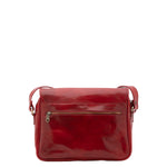 Borsa a tracolla da donna Vera pelle 5545-Rosso I Fratelli