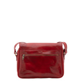 Borsa a tracolla da donna Vera pelle 5545-Rosso I Fratelli