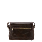 Borsa a tracolla da donna Vera pelle 5545-Tmoro I Fratelli