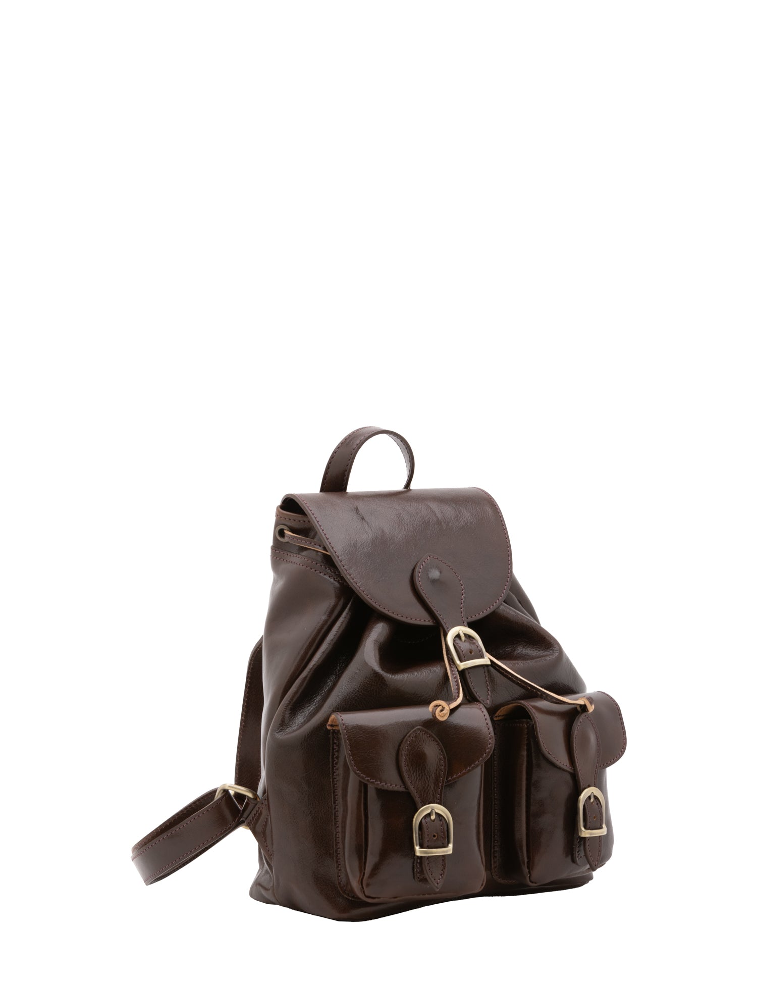 Borsa a spalla da donna Vera pelle 5546-Tmoro I Fratelli