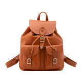 Borsa a spalla da donna Vera pelle 5547-Cognac I Fratelli