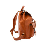 Borsa a spalla da donna Vera pelle 5547-Cognac I Fratelli