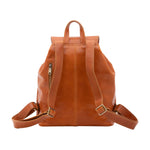 Borsa a spalla da donna Vera pelle 5547-Cognac I Fratelli
