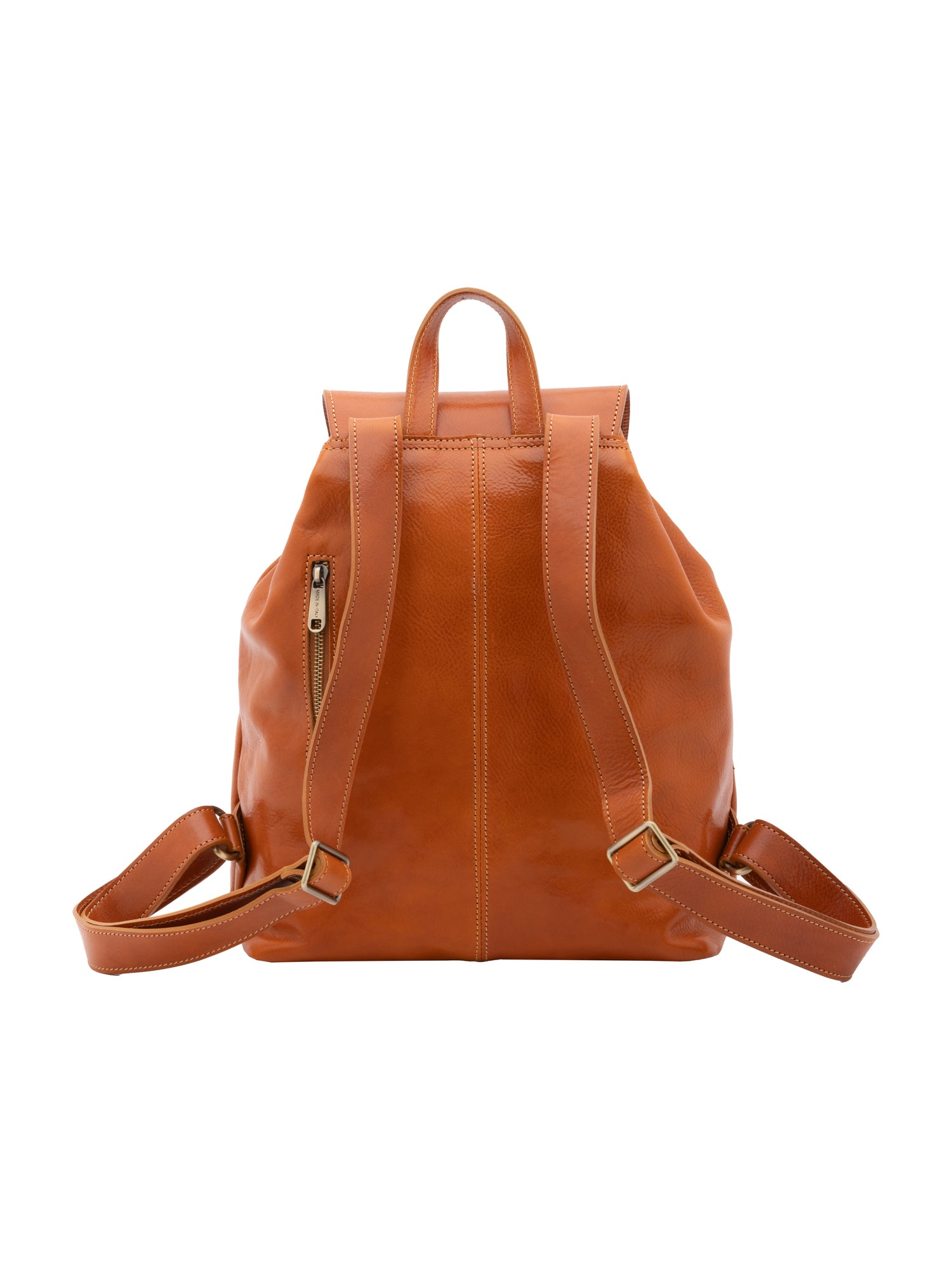 Borsa a spalla da donna Vera pelle 5547-Cognac I Fratelli