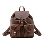 Borsa a spalla da donna Vera pelle 5547-Marrone I Fratelli
