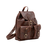 Borsa a spalla da donna Vera pelle 5547-Marrone I Fratelli