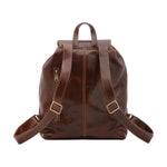 Borsa a spalla da donna Vera pelle 5547-Marrone I Fratelli