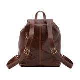 Borsa a spalla da donna Vera pelle 5547-Marrone I Fratelli