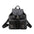 Borsa a spalla da donna Vera pelle 5547-Nero I Fratelli