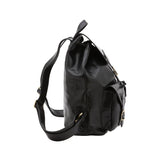 Borsa a spalla da donna Vera pelle 5547-Nero I Fratelli
