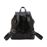 Borsa a spalla da donna Vera pelle 5547-Nero I Fratelli