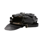 Borsa a spalla da donna Vera pelle 5547-Nero I Fratelli