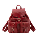 Borsa a spalla da donna Vera pelle 5547-Rosso I Fratelli