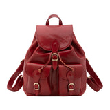 Borsa a spalla da donna Vera pelle 5547-Rosso I Fratelli