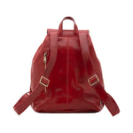 Borsa a spalla da donna Vera pelle 5547-Rosso I Fratelli