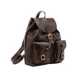 Borsa a spalla da donna Vera pelle 5547-Tmoro I Fratelli