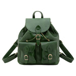 Borsa a spalla da donna Vera pelle 5547-Verde I Fratelli