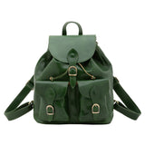 Borsa a spalla da donna Vera pelle 5547-Verde I Fratelli