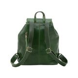 Borsa a spalla da donna Vera pelle 5547-Verde I Fratelli