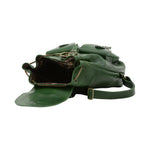 Borsa a spalla da donna Vera pelle 5547-Verde I Fratelli