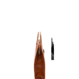 Borsa da lavoro uomo in vera pelle 100% Made in Italy 5549-Cognac I Fratelli