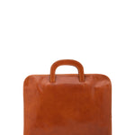 Borsa da lavoro uomo in vera pelle 100% Made in Italy 5549-Cognac I Fratelli