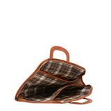 Borsa da lavoro uomo in vera pelle 100% Made in Italy 5549-Cognac I Fratelli