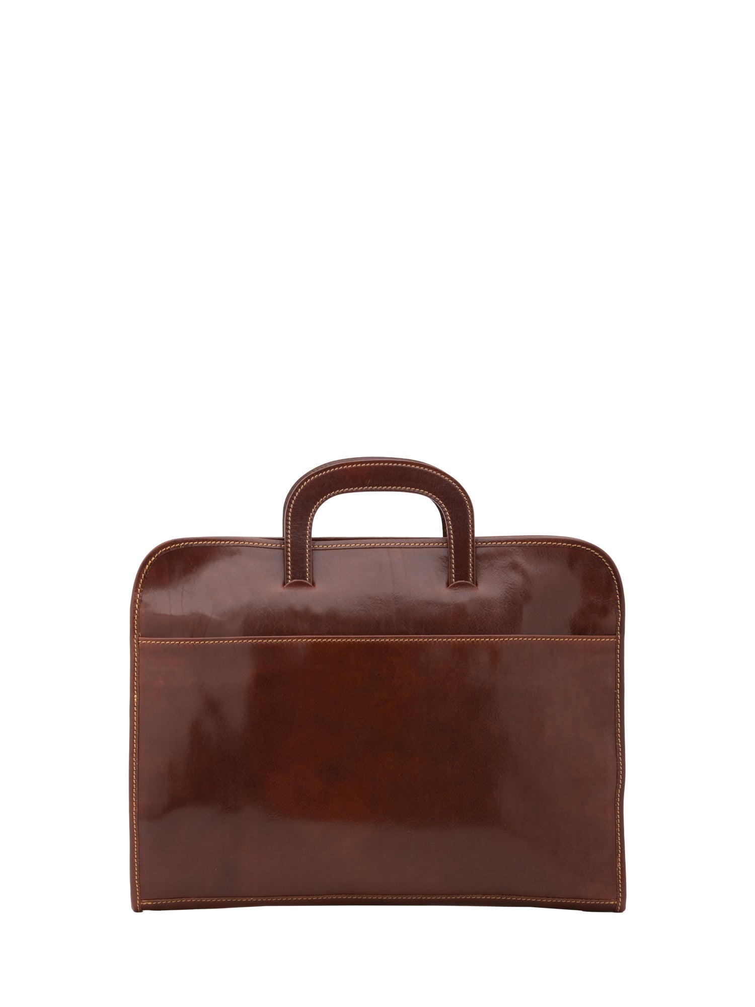 Borsa da lavoro uomo in vera pelle 100% Made in Italy 5549-Marrone I Fratelli