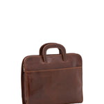 Borsa da lavoro uomo in vera pelle 100% Made in Italy 5549-Marrone I Fratelli