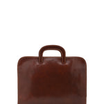 Borsa da lavoro uomo in vera pelle 100% Made in Italy 5549-Marrone I Fratelli