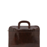 Borsa da lavoro uomo in vera pelle 100% Made in Italy 5549-Tmoro I Fratelli