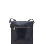 Borsa a tracolla uomo in vera pelle Made in Italy 5550-Blu I Fratelli