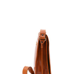 Borsa a tracolla uomo in vera pelle Made in Italy 5550-Cognac I Fratelli