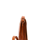 Borsa a tracolla uomo in vera pelle Made in Italy 5550-Cognac I Fratelli