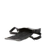 Borsa a tracolla uomo in vera pelle Made in Italy 5550-Nero I Fratelli
