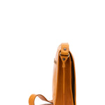 Borsa a tracolla uomo in vera pelle Made in Italy 5550-Senape I Fratelli