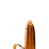 Borsa a tracolla uomo in vera pelle Made in Italy 5550-Senape I Fratelli
