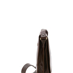 Borsa a tracolla uomo in vera pelle Made in Italy 5550-Tmoro I Fratelli