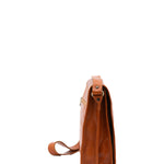 Borsa a tracolla uomo in vera pelle Made in Italy 5551-Cognac I Fratelli