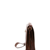 Borsa a tracolla uomo in vera pelle Made in Italy 5551-Marrone I Fratelli