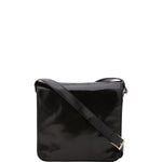 Borsa a tracolla uomo in vera pelle Made in Italy 5551-Nero I Fratelli