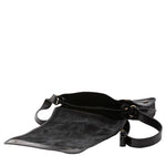Borsa a tracolla uomo in vera pelle Made in Italy 5551-Nero I Fratelli