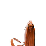 Borsa a tracolla uomo in vera pelle Made in Italy 5552-Cognac I Fratelli