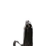 Borsa a tracolla uomo in vera pelle Made in Italy 5552-Nero I Fratelli