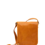 Borsa a tracolla uomo in vera pelle Made in Italy 5552-Senape I Fratelli