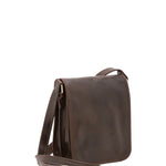 Borsa a tracolla uomo in vera pelle Made in Italy 5552-Tmoro I Fratelli
